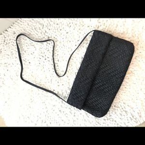 Banana Republic Weave (Navy) satchel